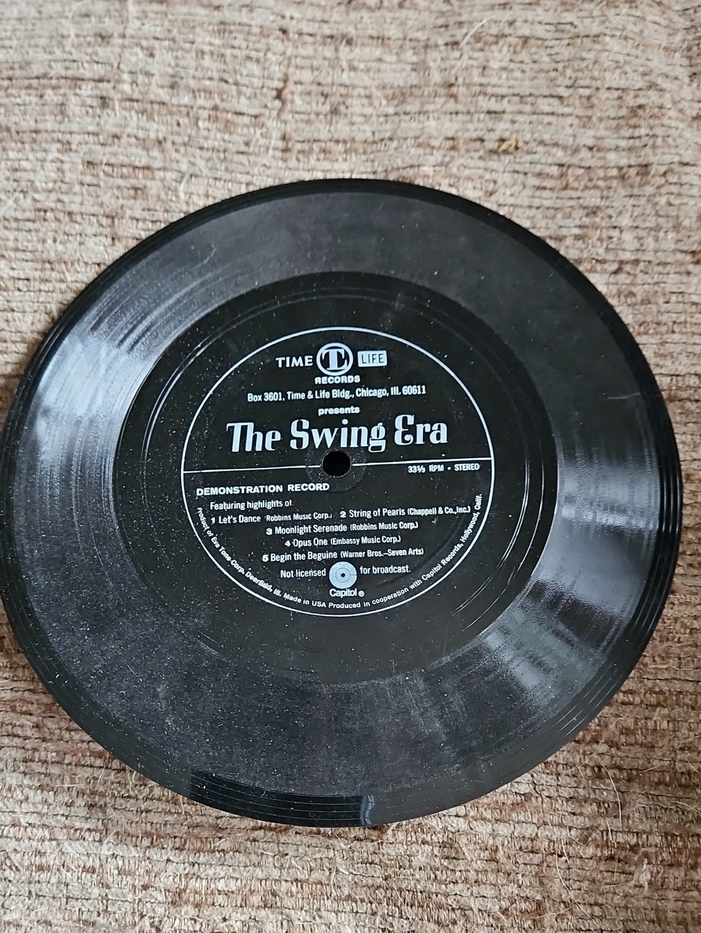 Swing Floppy Record